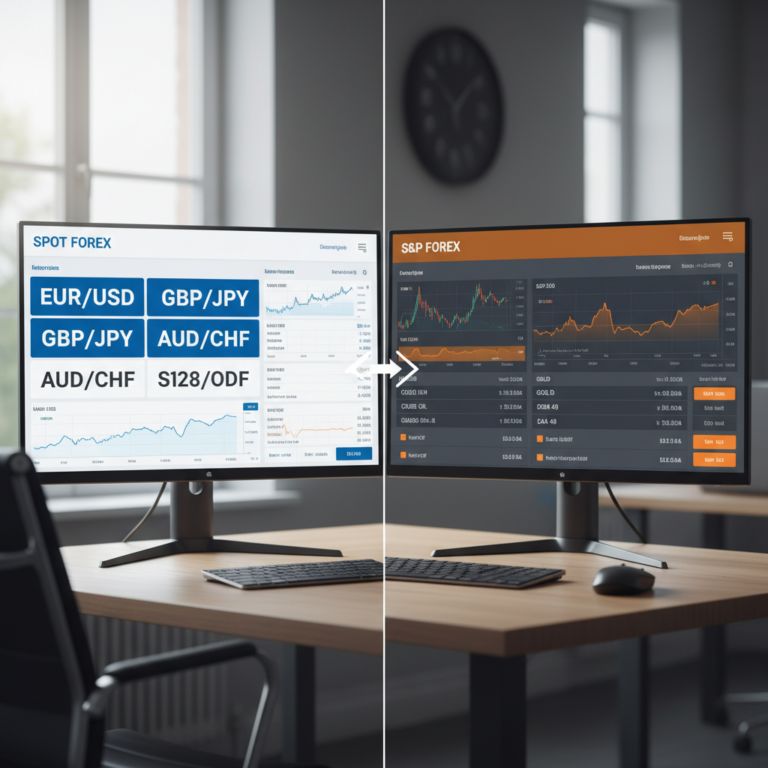 CFD kereskedés vs. valódi spot forex