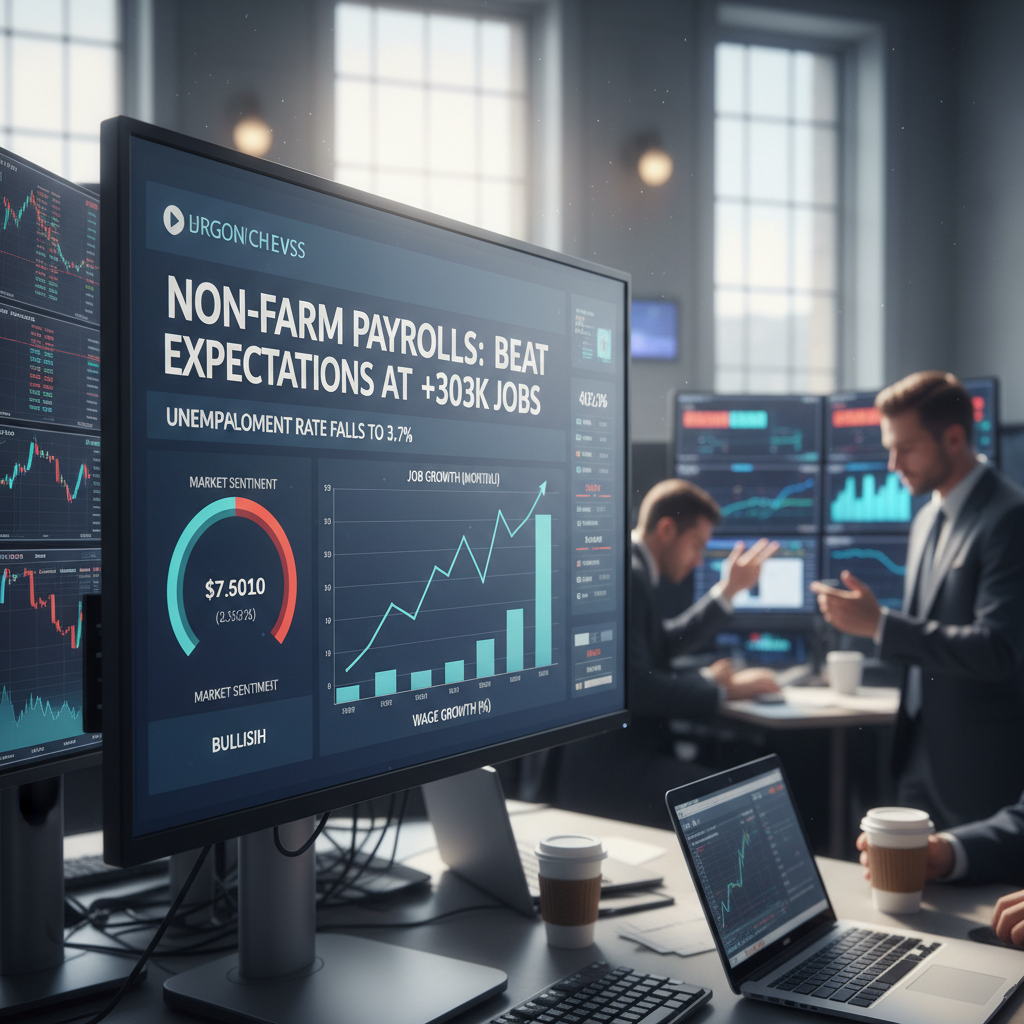 NFP – a Non-Farm Payrolls hatása a devizapiacra