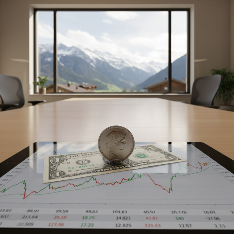 USD/CHF – a svájci frank mint menedékdeviza